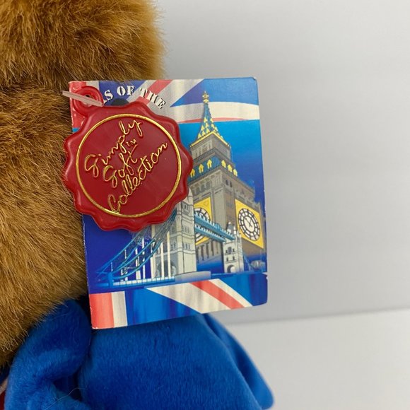 Keel Toys Simply Soft Collection London Bear Plush - Picture 4 of 10